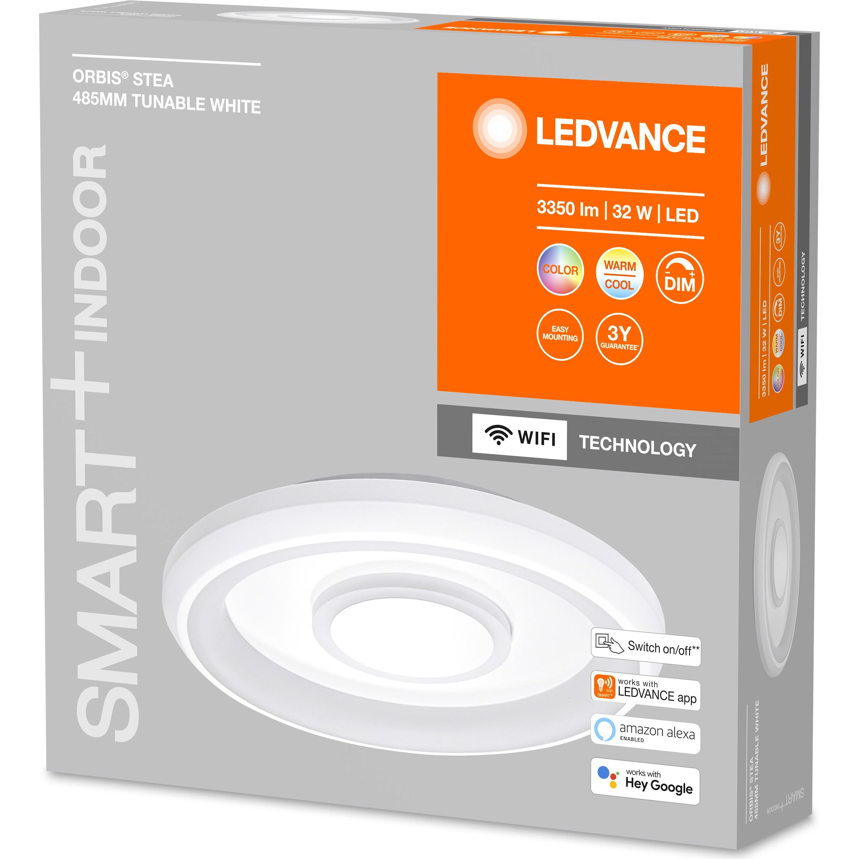 Thumbnail - Ledvance, Wandleuchte + Deckenleuchte, Smart+ Orbis Ceiling (3350 lm)