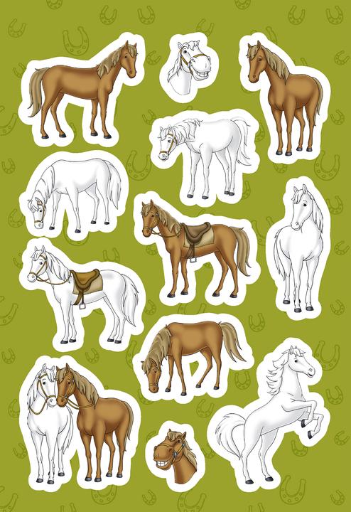 Immagine prodotto Panini Bibi & Tina: sticker e blocco da colorare super resistenti per gli appassionati di cavalli