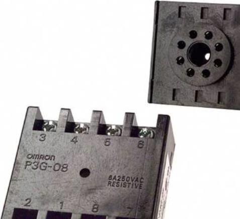 Produktbild Omron Industrial Automation Relaissockel 8-Pin Schraubklemme