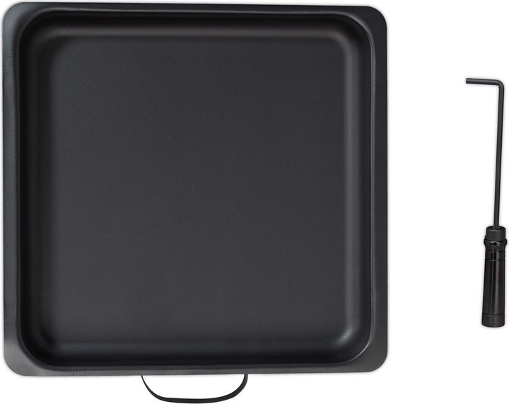Actual product image Relaxdays Patio Log Burner With Grill