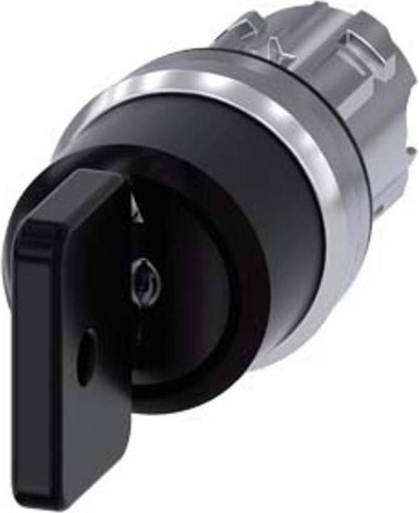 Actual product image Siemens Key switch 3step rectangular Ř22mm 3SU1050-4HP31-0AA0