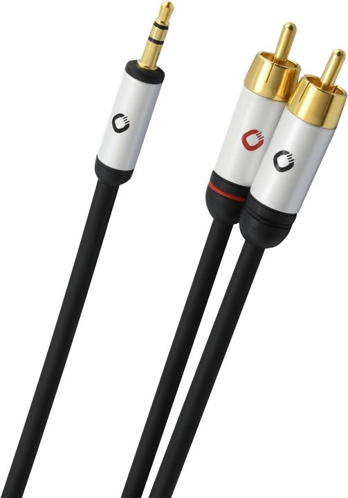 Actual product image Oehlbach 2in1 (1.50 m, 3.5mm jack (AUX), Cinch)