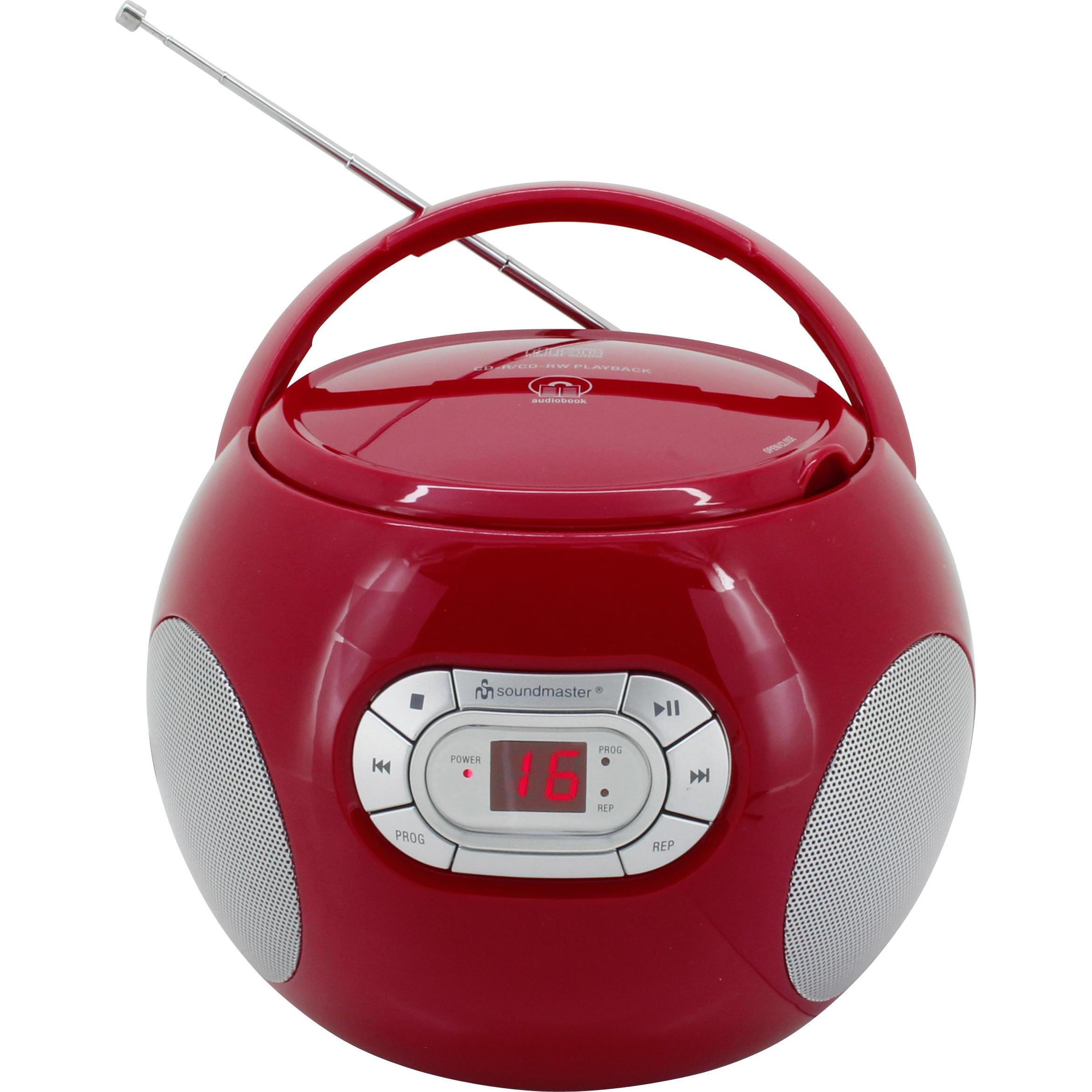 Soundmaster SCD2120 (FM), Radio, Rosso