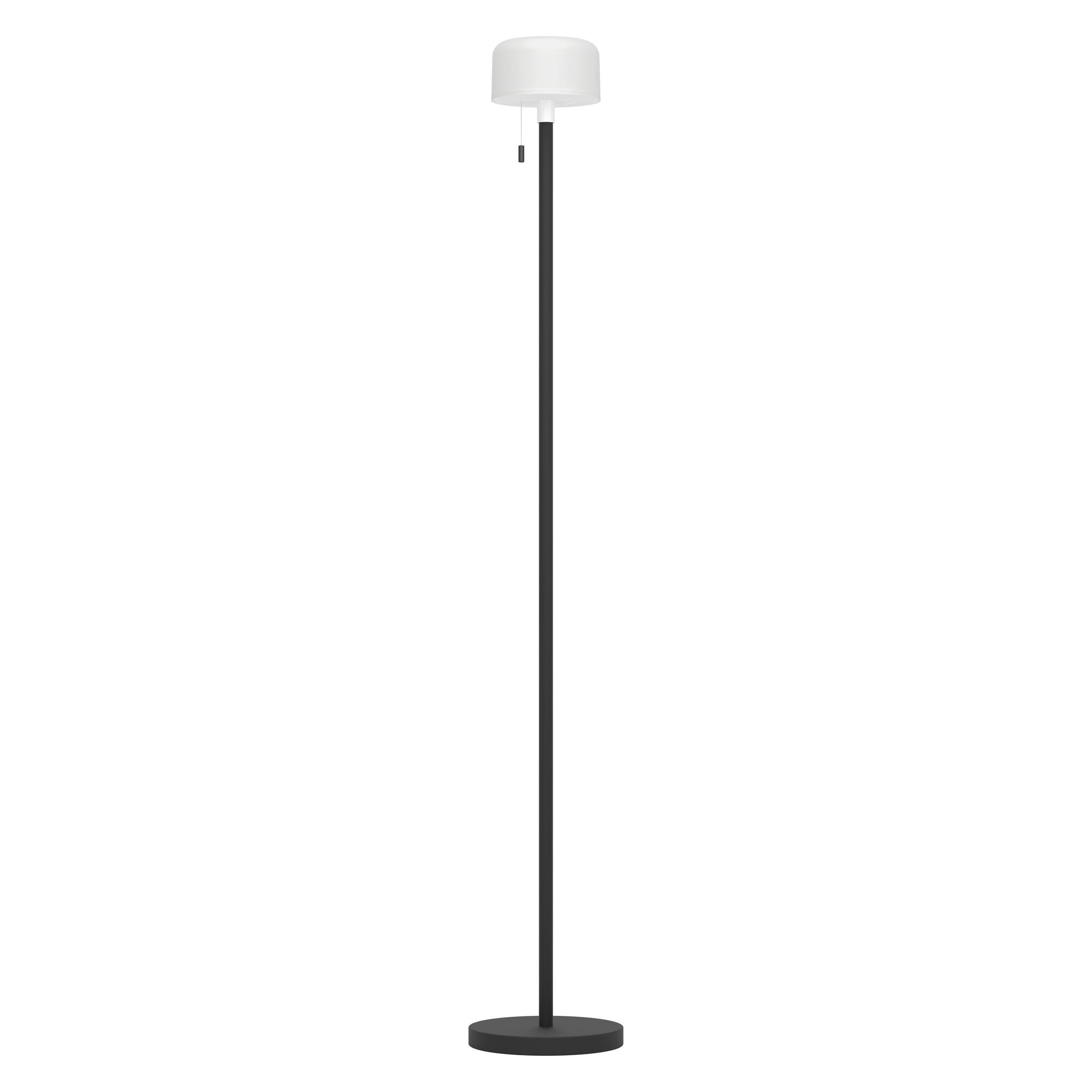 Eglo Stehlampe "Montapalma-L Stehlampe - Stahl - Solar-Led - 2, 2W - IP54" Led-Modul 1 Stk. Rgb Warmweiß Standleuchte, Leselampe, Wohzimmer,