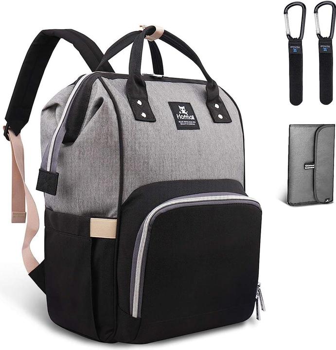 Only-Bags.Store Wickeltasche Rucksack Wasserdichte Reise-Baby-Tasche, stilvolle grosse Kapazität Baby wickeln