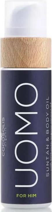 Actual product image Cocosolis UOMO sun tan & body oil 110 ml (Body oil, 110 ml)