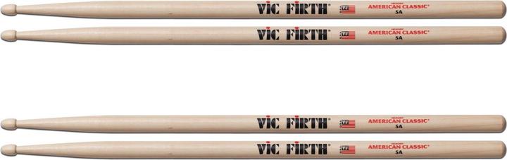 Actual product image Vic Firth 2 Paar Drumsticks 5A Hickory (Drum set)