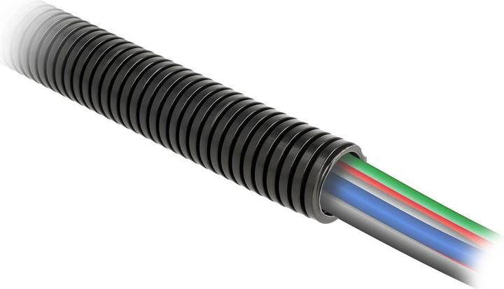 Image du produit Delock Gaine pour câble 1 m x 28,5 mm noir (Gaines pour câbles, 100 cm)