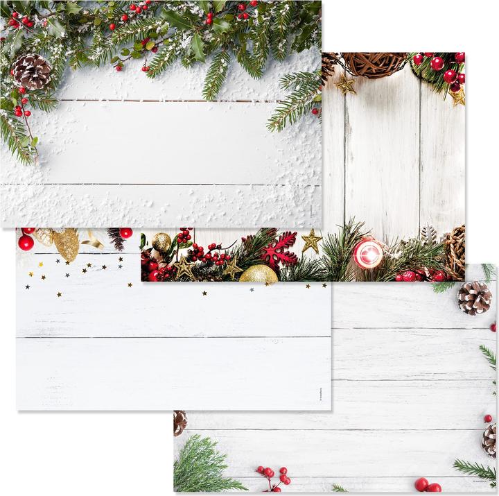 Produktbild Trendform Papiertischset White Christmas (42 x 30 cm)