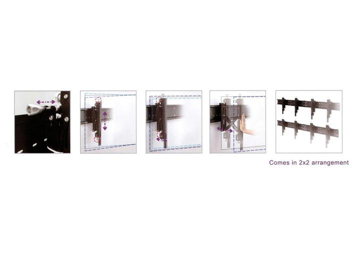Produktbild Roline Video-Wand Lösung (Wand, 50 kg)