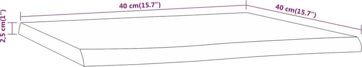 Produktbild vidaXL Tischplatte