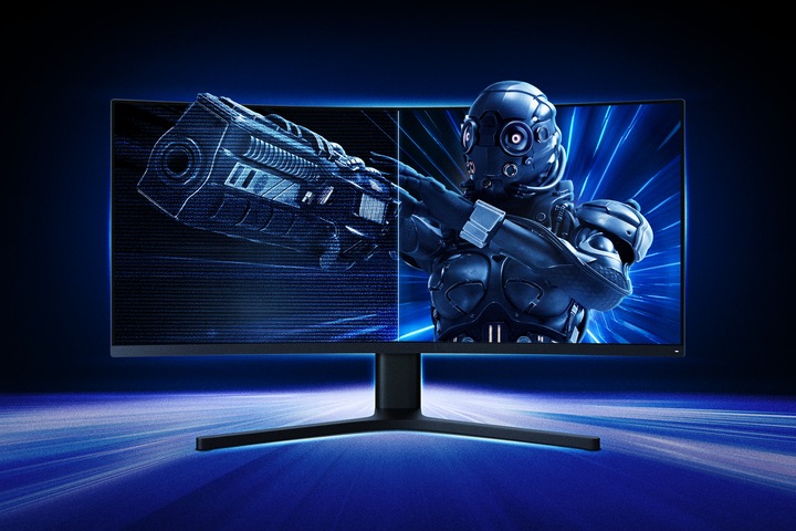 Actual product image Xiaomi Mi Curved Gaming HDMI 34inch 2xDP 2xHDMI (3440 x 1440 pixels, 34")