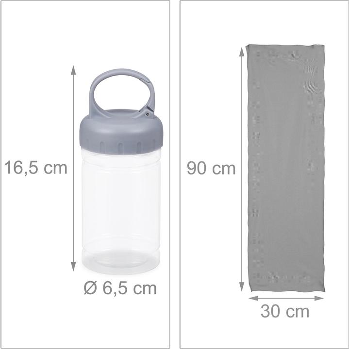 Immagine prodotto Relaxdays Asciugamano Rinfrescante, Set da 2