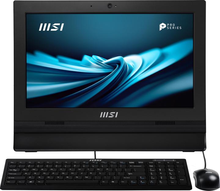 Produktbild MSI AIO 15,6N100 4GB 128SD W11P TCH BK N100 TOUCH KBL MINI*MOUSE WEBCAM (4 GB, 128 GB, Intel UHD Graphics)