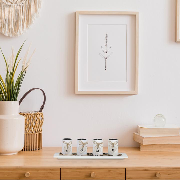 Actual product image Relaxdays Tea light holder (39.5 x 13 x 10 cm)