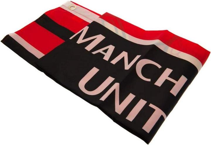 Produktbild Manchester United FC Manchester City FC Fahne Wordmark Wappen