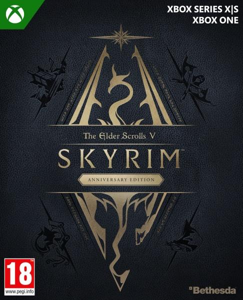 Immagine prodotto Bethesda The Elder Scrolls V: Skyrim Anniv. Ed (XONE/XSRX) (PEGI) (BXG) (Xbox Series X, DE)