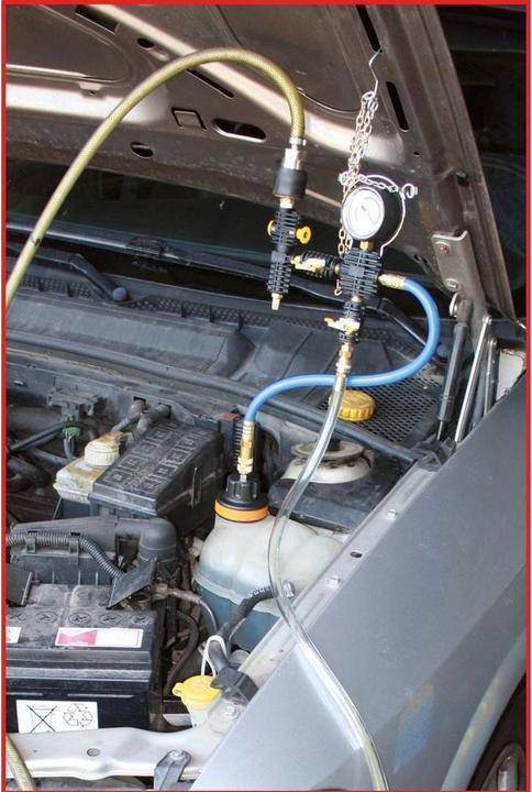 Actual product image KS Tools Cooling system diagnostic service kit