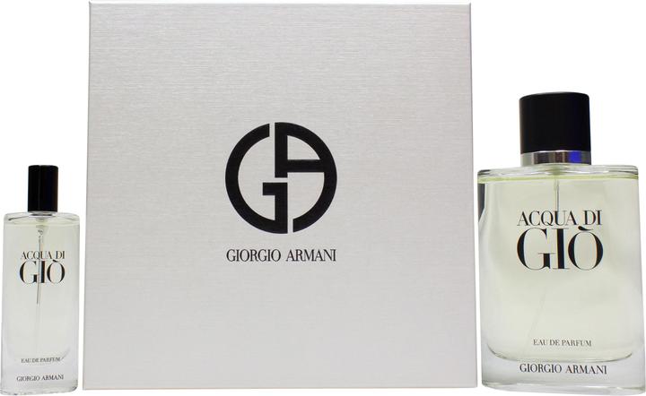 Actual product image Giorgio Armani Armani Acqua Di Gio Homme EDP Spray 100ml + EDP Spray 15ml (Eau de parfum, 115 ml)