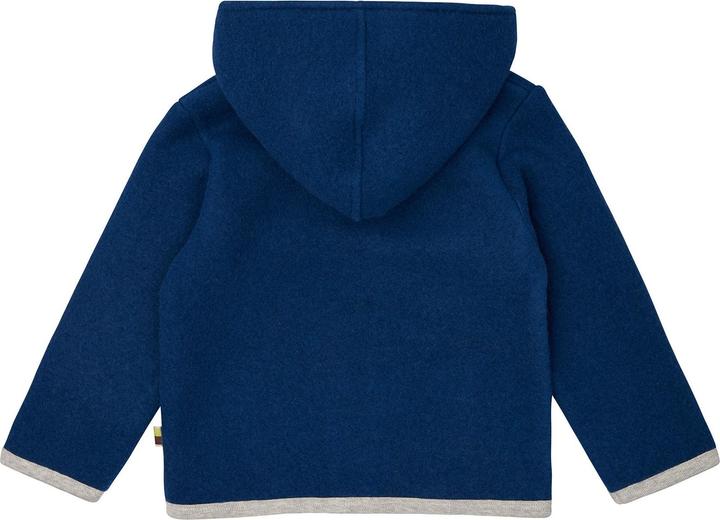 Produktbild loud + proud Wollfleece-Jacke mit Kapuze (80)