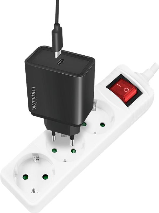 Image du produit LogiLink bandeau de prises (3 x, CEE 7/3, 1.40 m)