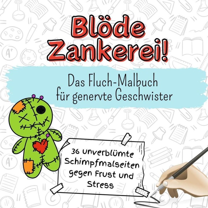 Produktbild Flip flop Blöde Zankerei! - 36 unverblümte Schimpfmalseiten gegen Frust und Stress