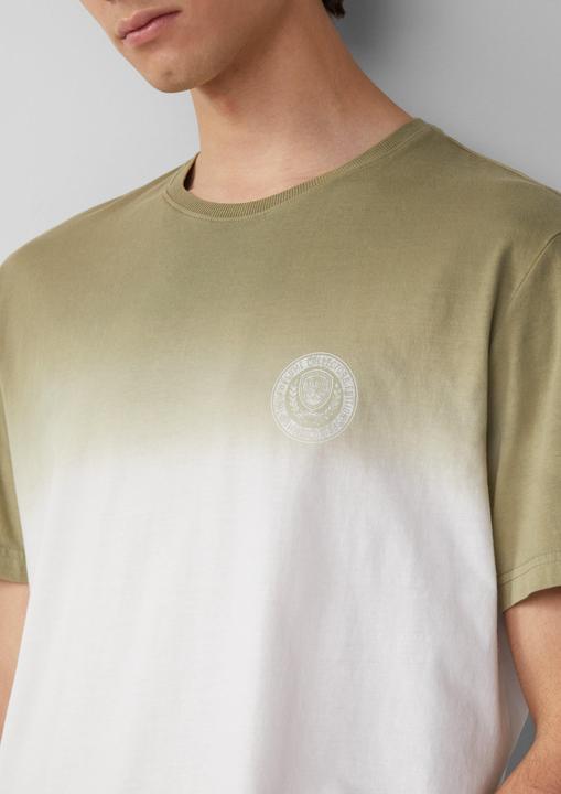 Actual product image S.Oliver T-Shirt T-Shirt mit Farbverlauf und Frontprint (L)