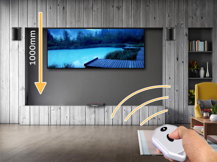 Image du produit Venset Élévateur TV encastrable (75", 65 kg)