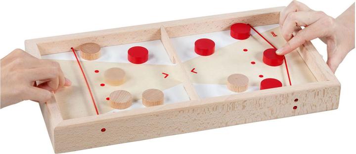 Produktbild Goki Super Puck Brettspiel 2in1 (Deutsch)