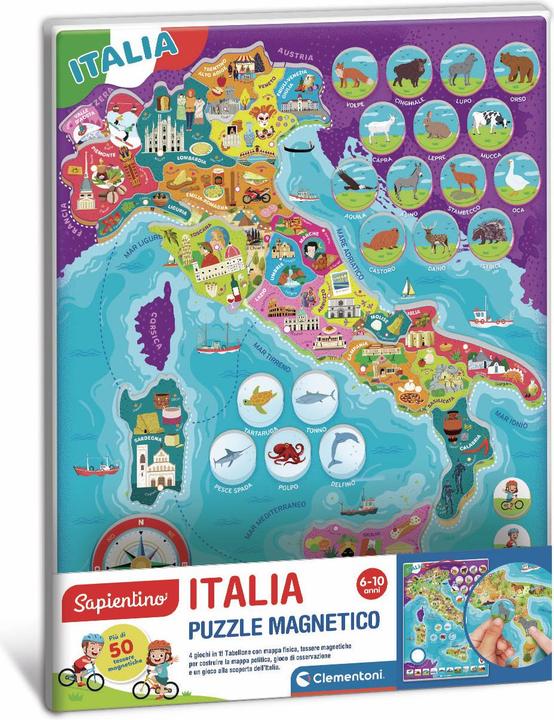 Produktbild Clementoni Italia Magnetic Puzzle