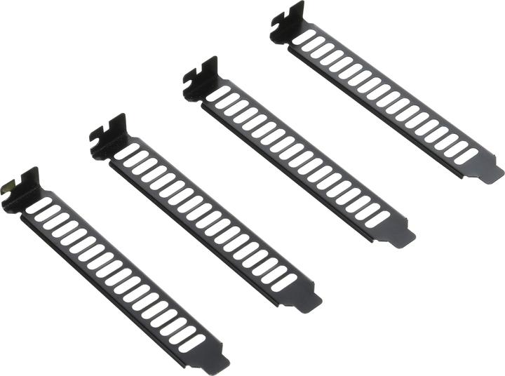 Image du produit Silverstone SST-Aeroslots-B Cache-slot PCI - noir 4 pièces
