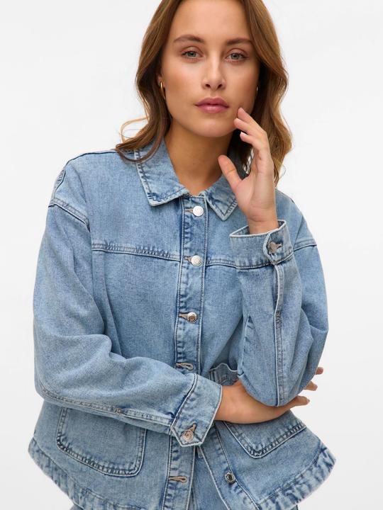 Actual product image Vero Moda Vmjamie Ls Denim Shacket Mix Noos (XS)