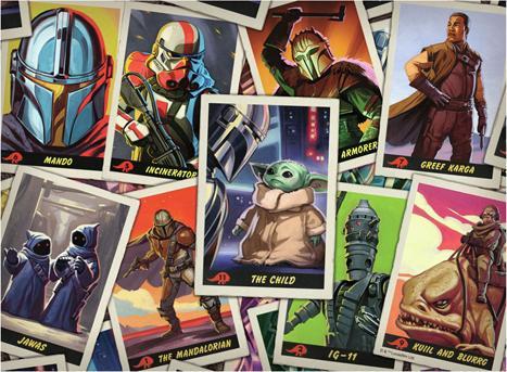 Actual product image Ravensburger Puzzle 12000216 - In search of the child - 500 pieces Star Wars Mandalorian Puzzle (500 pieces)
