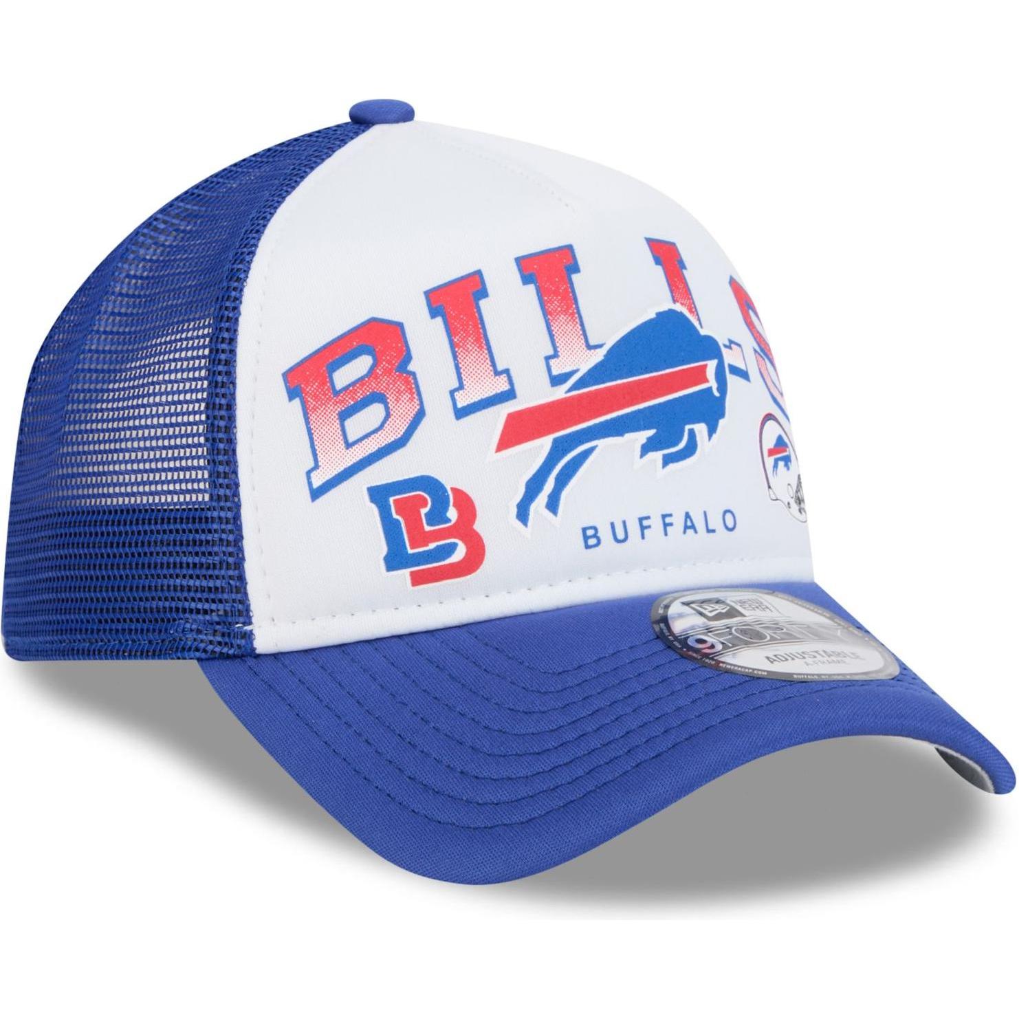 New Era, Herren, Cap, A-Frame Mesh Trucker Cap - RETRO Buffalo Bills, Mehrfarbig