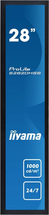 Produktbild iiyama ProLite S2820HSB-B1 (1920 x 360 Pixel, 28")
