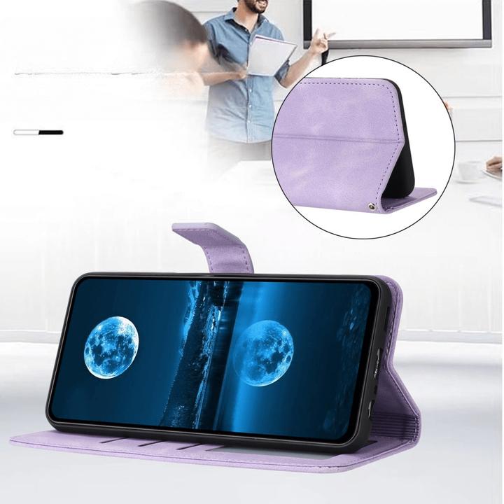 Produktbild Cover-Discount Xiaomi Redmi Note 14 Pro 5G / Pro+ Plus / Poco X7 – Wildleder Look Etui im Vintage Design (Xiaomi Poco X7, Xiaomi Redmi Note 14 Pro, Xiaomi Redmi Note 14 Pro 5G)