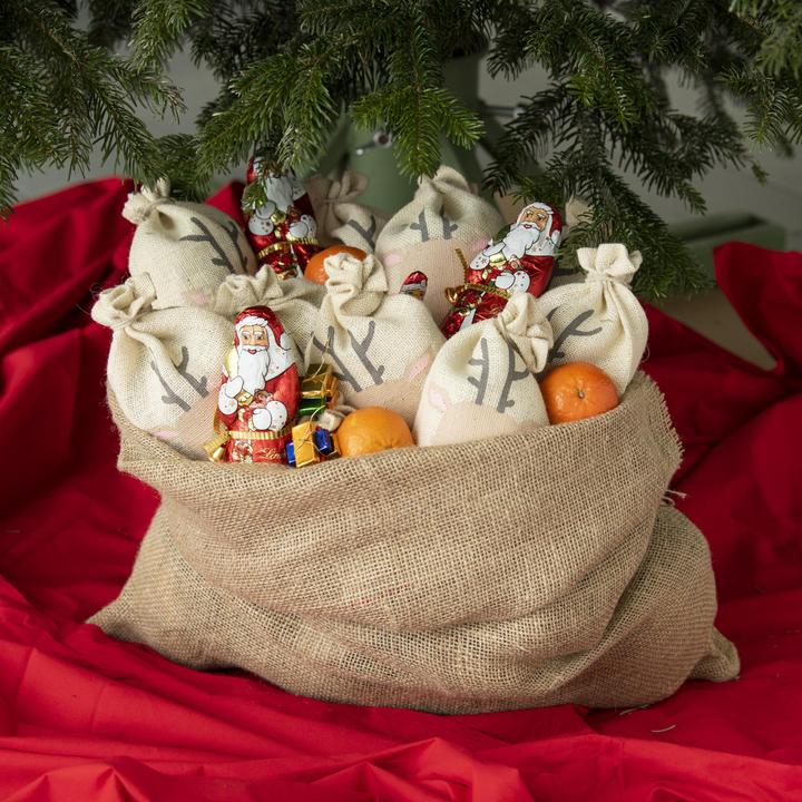 Immagine prodotto Folia 10 Sacchi di Babbo Natale con renne (10x)
