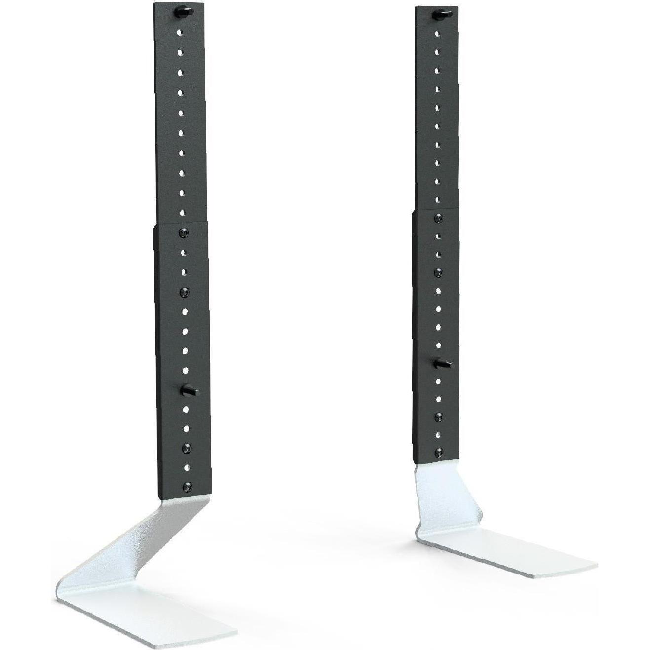 Thumbnail - Erard Fit-Up XL (Universal, 65", 30 kg), TV Ständer, Schwarz, Silber