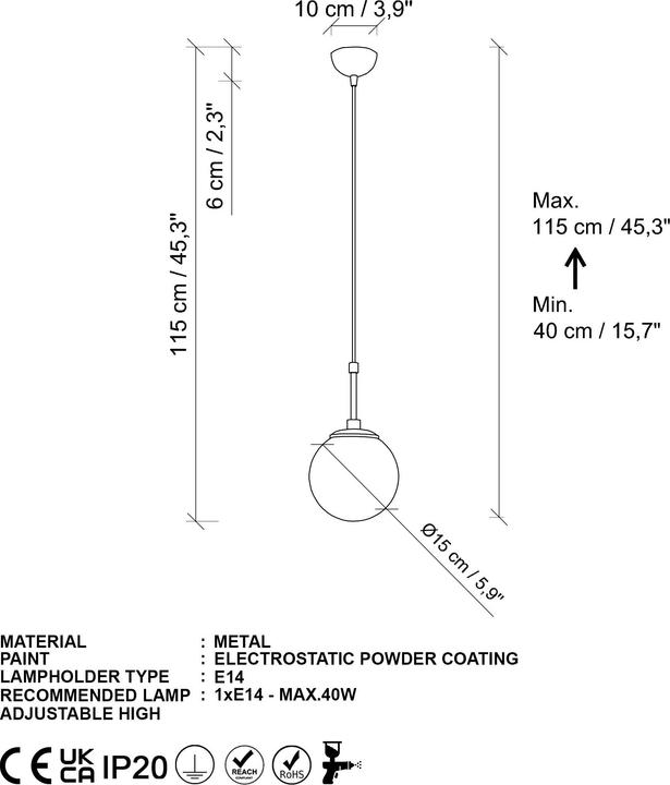 Produktbild Opviq Orbital (E14)