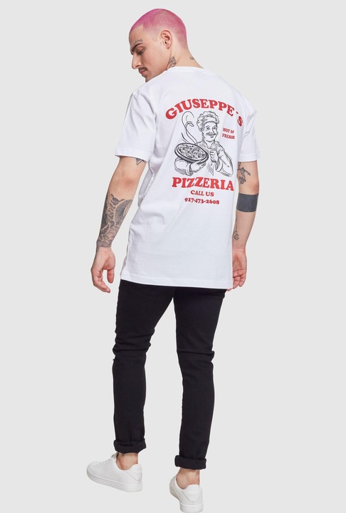 Actual product image Mister Tee Giuseppe's Pizzeria Tee (XL)