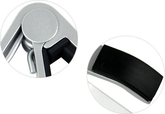 Actual product image JTI Guitar capo - silver (Capo)