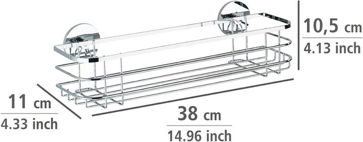 Produktbild Wenko Maxiablage (11 x 38 x 10.50 cm)