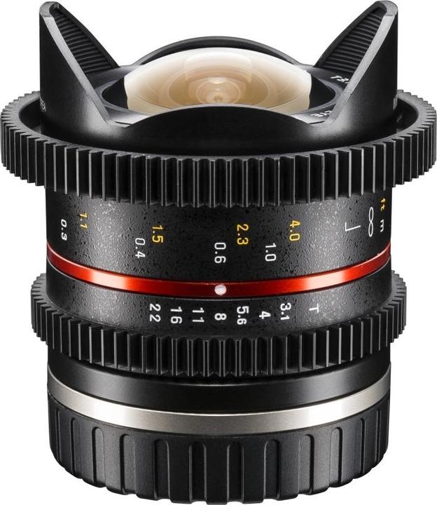 Image du produit Walimex 8/3,1 Fisheye Vidéo APS-C Sony E (Sony E, APS-C / DX, Micro Four Thirds)