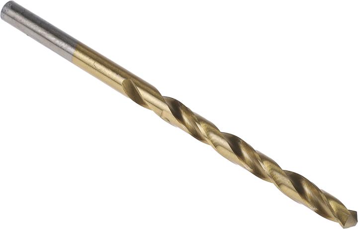 Actual product image RS PRO TiN coated HSS drill,4.8mm dia (4.8 millimetres)