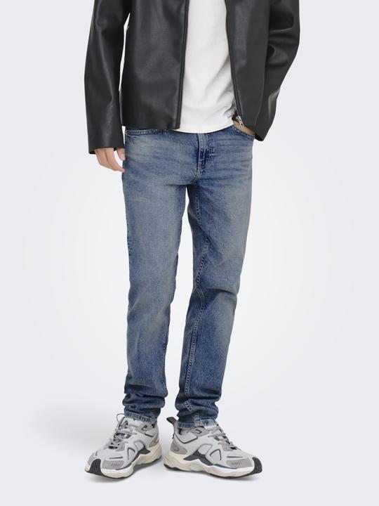 Produktbild Only & Sons ONSLOOM Niedrige Taille Slim Fit Jeans Slim Fit Jeans (33)