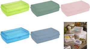 Produktbild keeeper Brotdose ""luca"" Click-Box maxi, nordic-pink BPA-freie Frischhaltedose: Frischhalten, Aufbewahren u