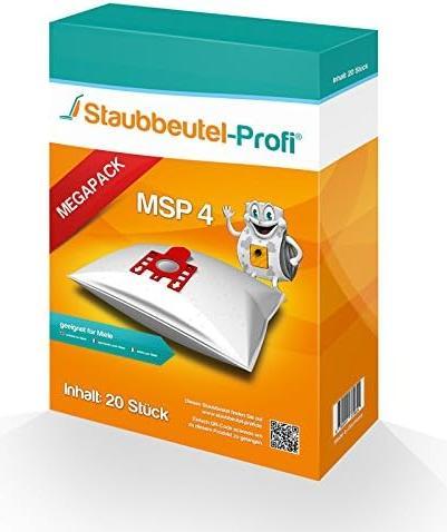 Actual product image Staubbeutel Profi MSP4 Staubsaugerbeutel (20 Stück) (20x)