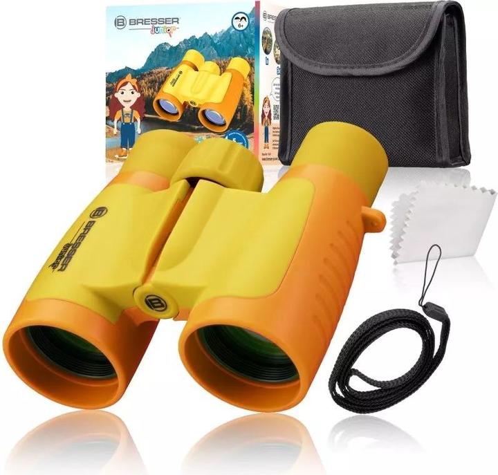 Image du produit Bresser Jumelles pour enfants Junior 3x30 Jaune (3 x, 30 mm)