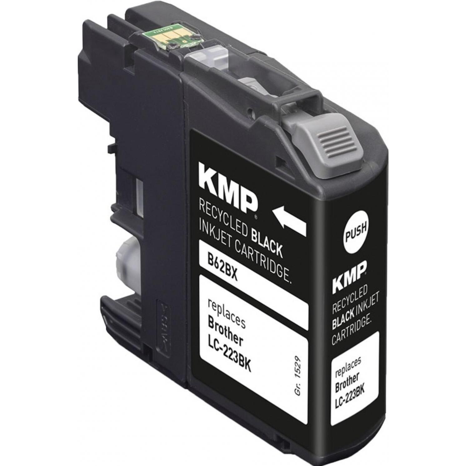 Thumbnail - KMP, Druckerpatrone, Tinte ersetzt LC223BK (BK)