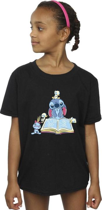 Produktbild Disney Lilo & Stitch Reading A Book TShirt Mädchen (152, 158)